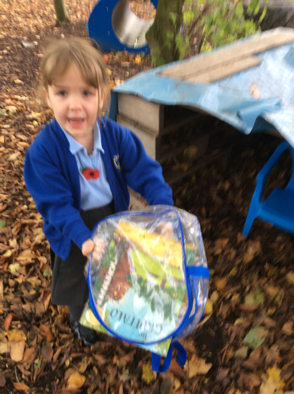 Tilston Parochial Primary School A Surprise Visitor to the Wrens Class