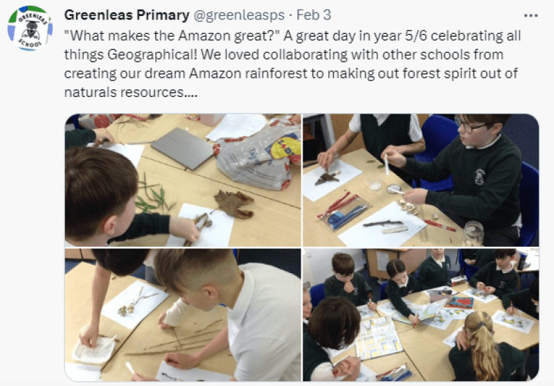 Greenleas Primary School Geography