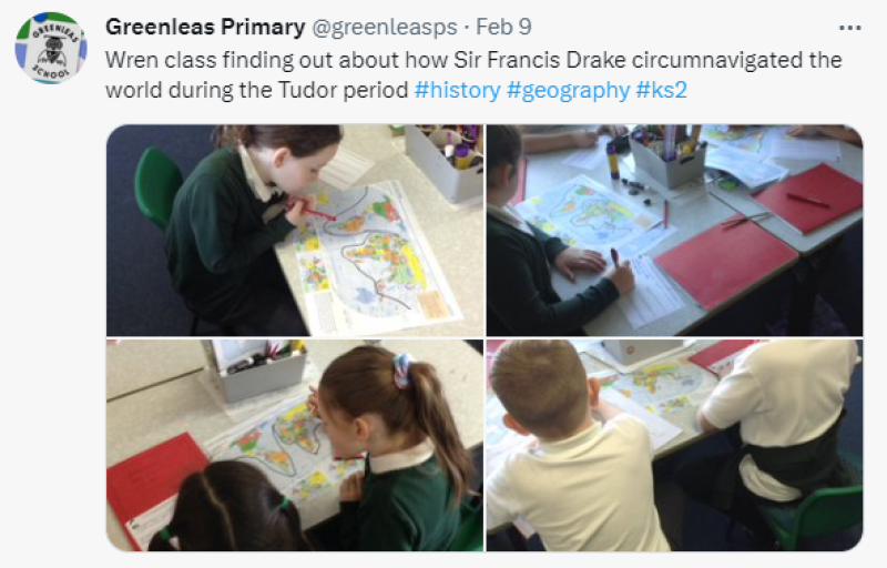 Greenleas Primary School Geography