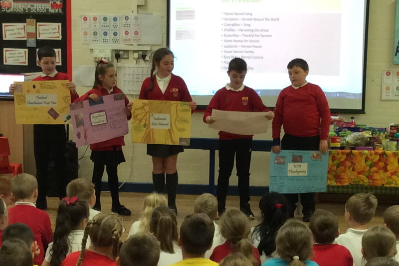 St Aidan's CE Primary School, Bamber Bridge Harvest 2022