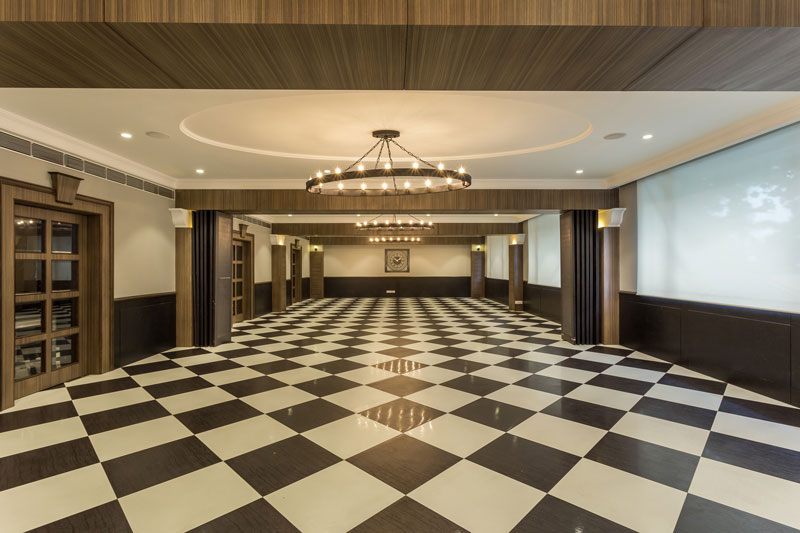 CALCUTTA SWIMMING CLUB BANQUET Spaces & Design