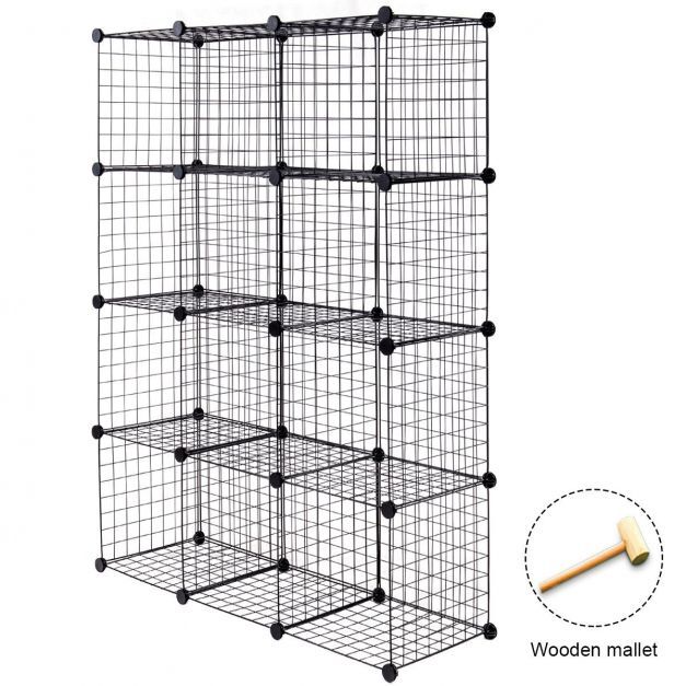 12 Wire Cube Storage Unit Spaces Furniture Hire