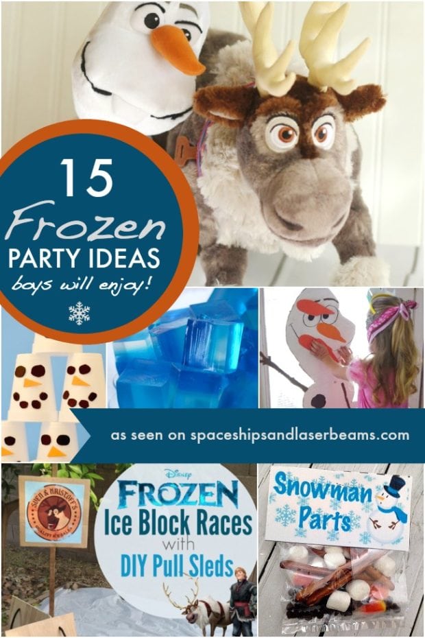 15 Frozen Party Ideas Boys Will Enjoy Spaceships and Laser Beams