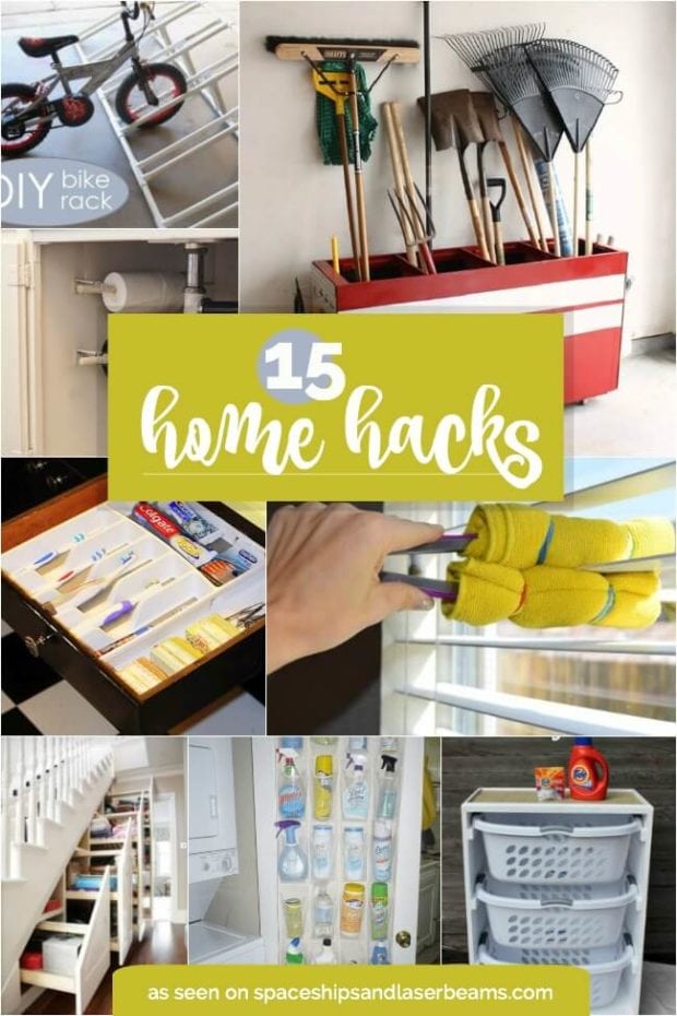 15 DIY Home Hacks that are Pure Genius Spaceships and Laser Beams