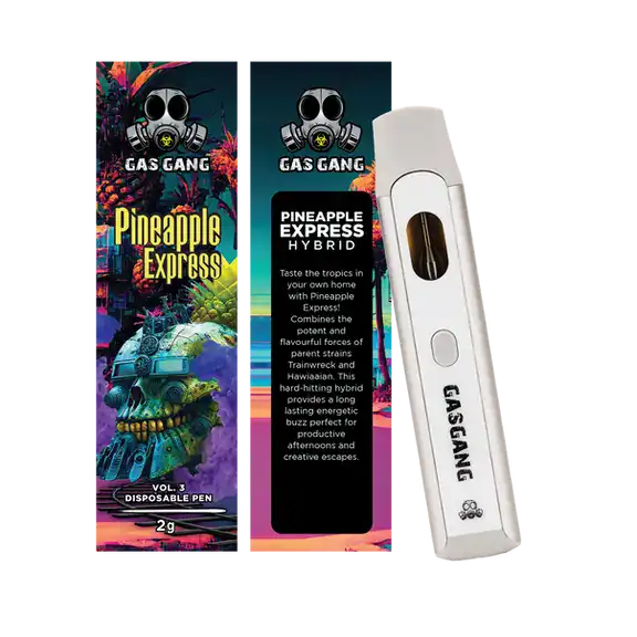 GAS GANG VAPES PINEAPPLE EXPRESS 2 GRAM Space Station Delivery