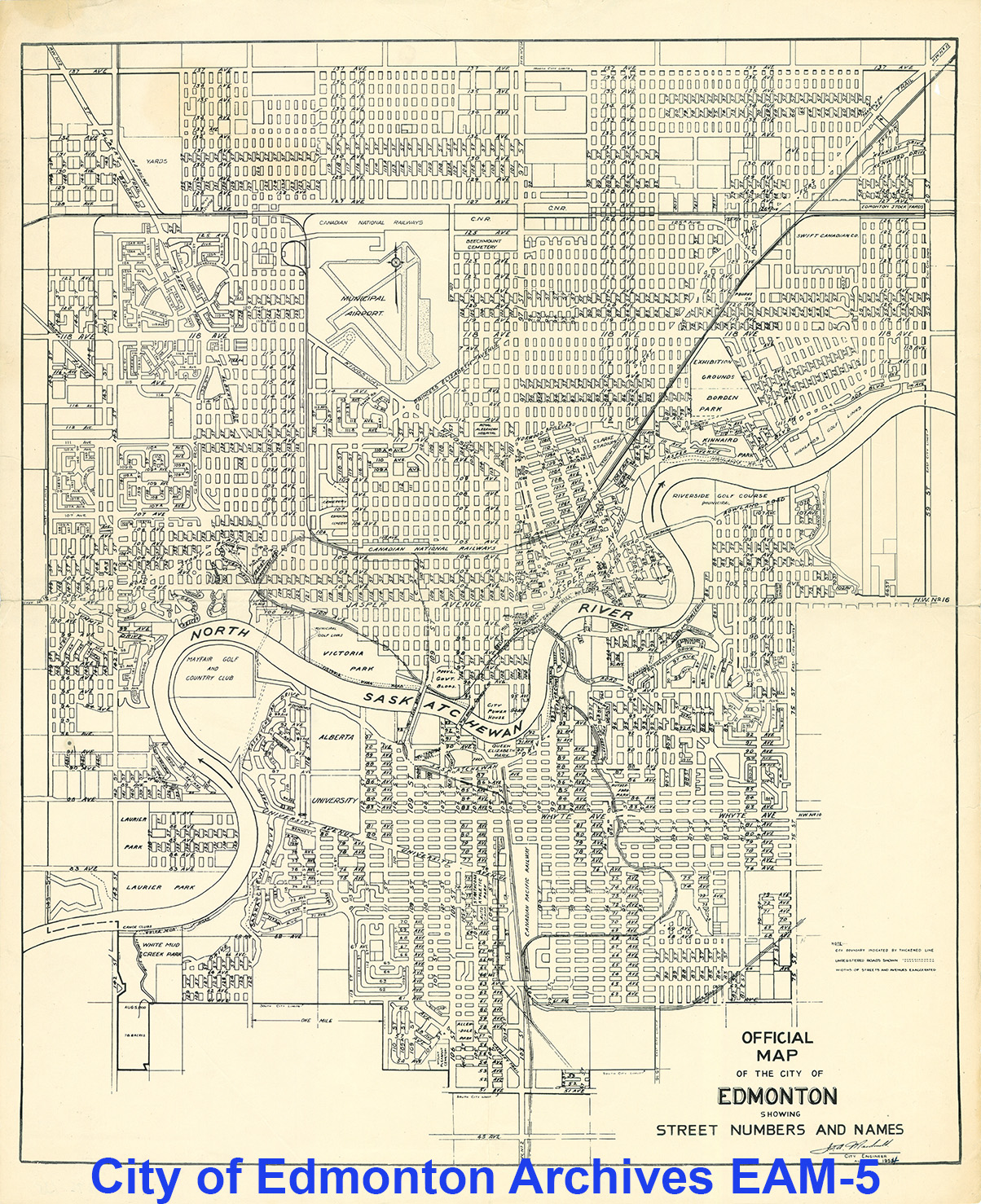 Breaking the Grid Edmonton's City Beautiful Plan Spacing Edmonton