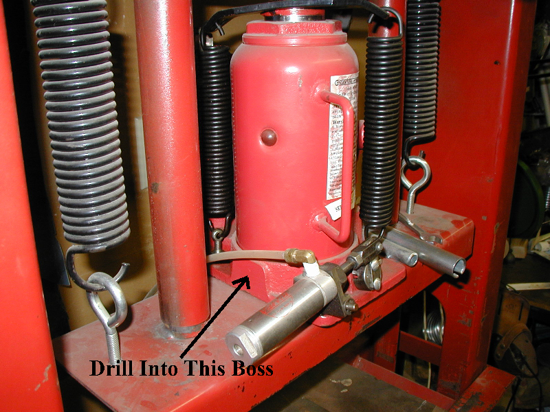 Adding A Pressure Gage to a 20 Ton (Harbor Freight) Hydraulic Jack