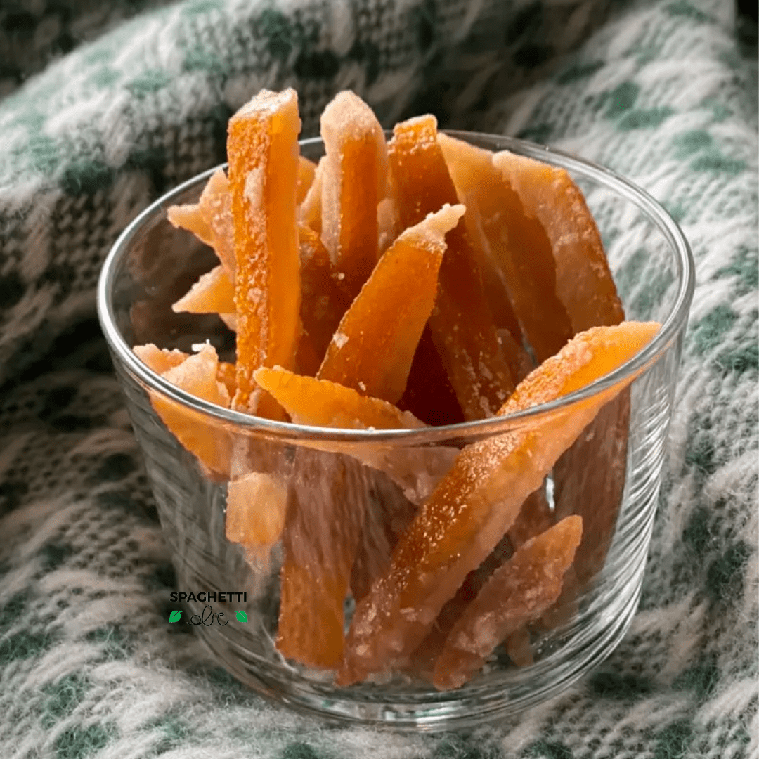 Candied orange peels Spaghetti ABC