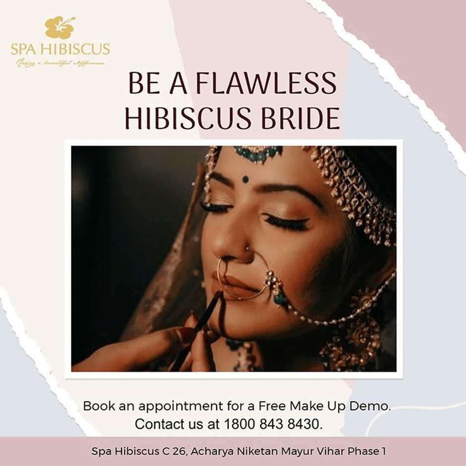 Unveiling the Truth Busting Common Bridal Makeup Myths Spa Hibiscus