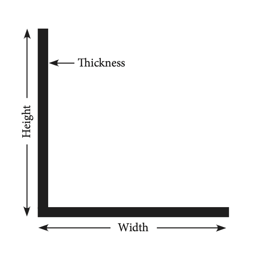 Metric Carbon Steel Angle S235 / S355 Hot Rolled Spahr Metric, Inc.