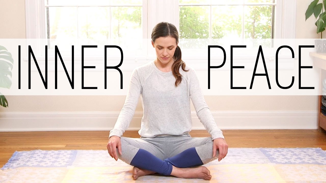 Meditation for Inner Peace by Yoga with Adriene Spa it Girl