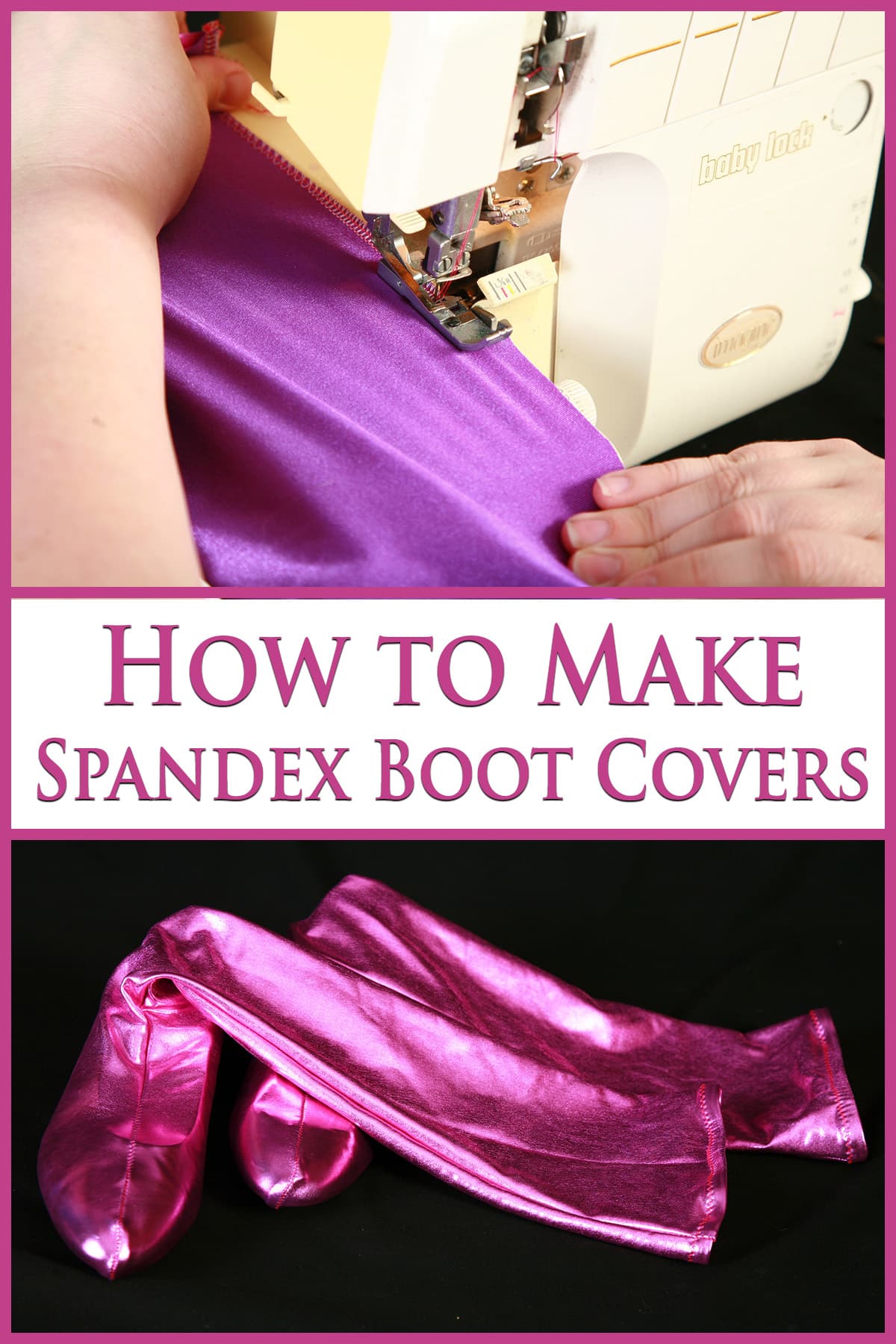 How to Make Spandex Boot Covers Spandex Simplified