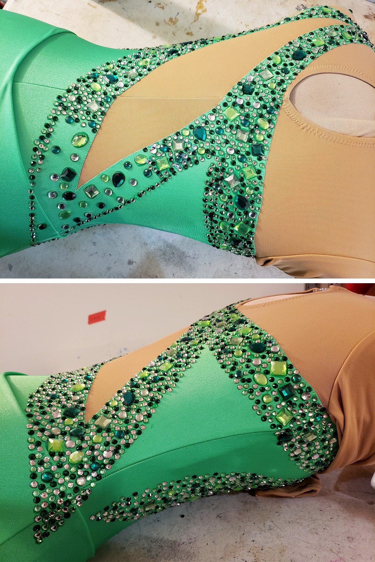 The 20 Rhinestone Challenge! Spandex Simplified