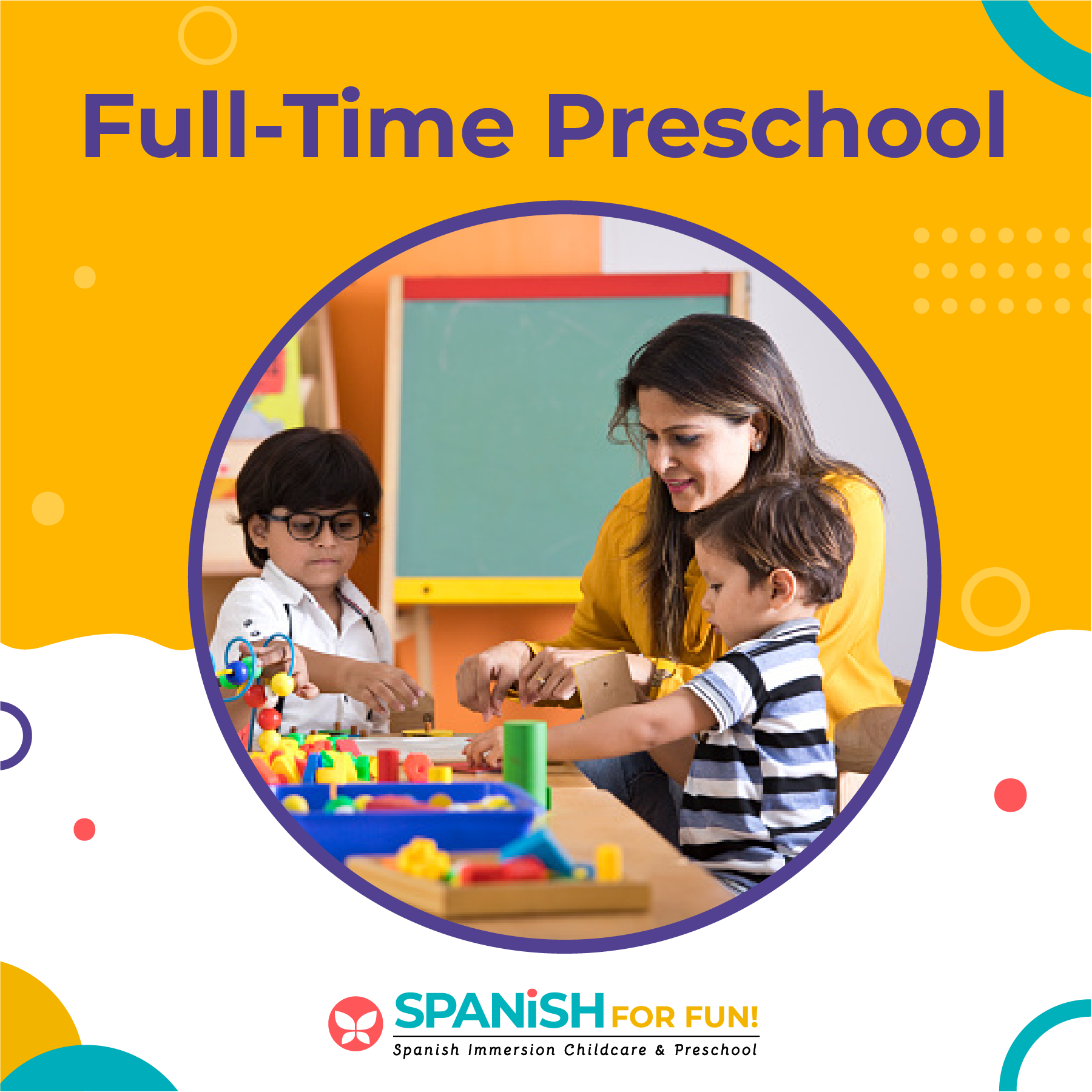 Programs & Curriculum SPANISH FOR FUN! Daycare & Preschool