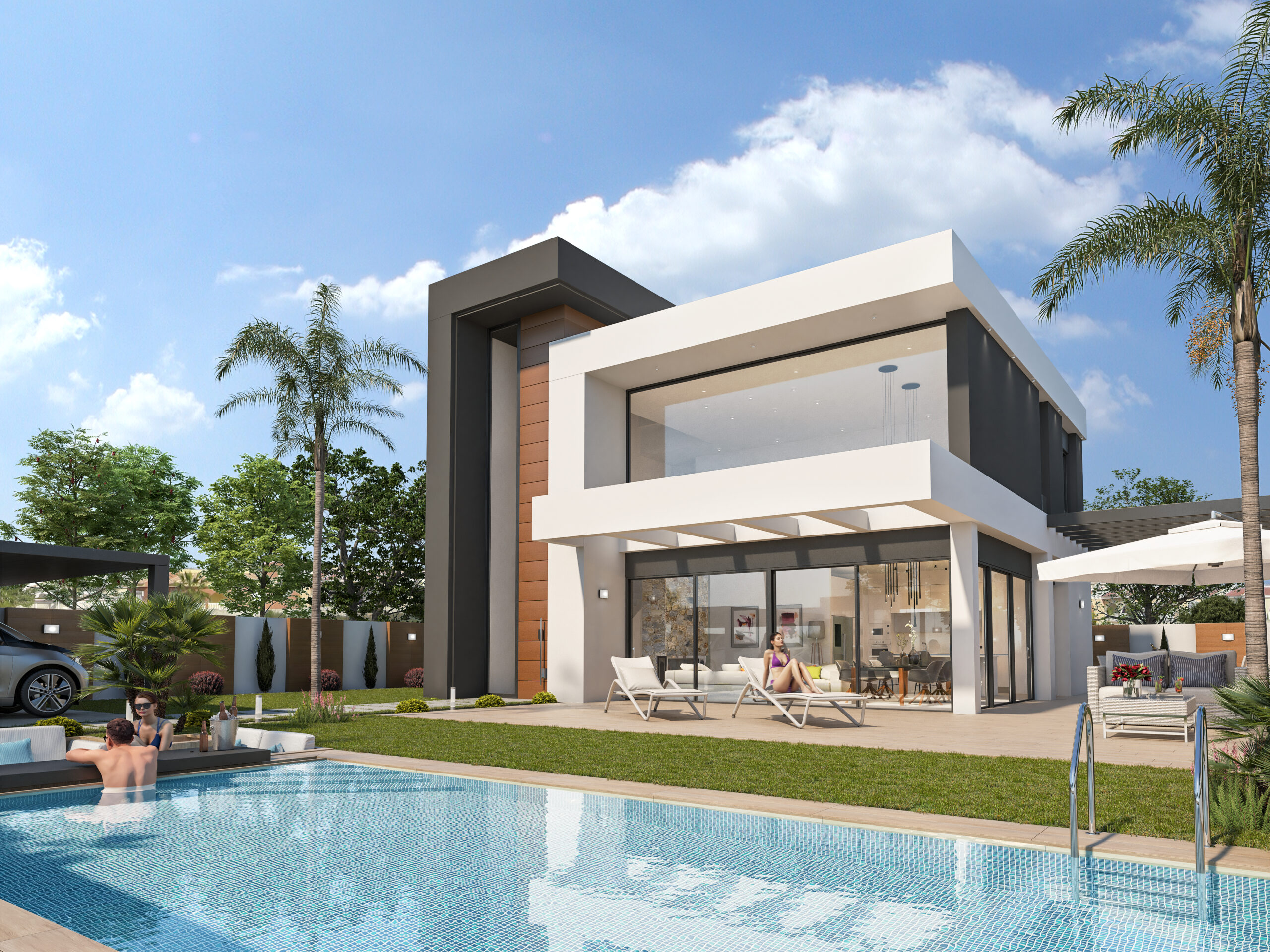 LUXURY VILLAS 3 BEDS, LA ZENIA Spanish New Build Properties