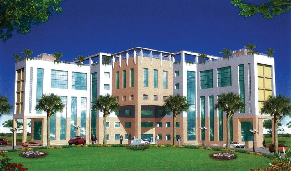 Span Structures MULTI STOREYED OFFICE BUILDING OF POLLUTION CONTROL