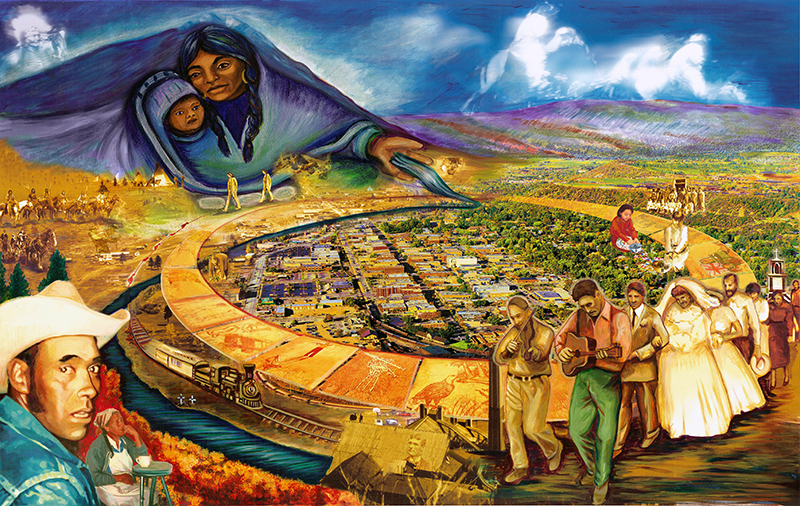 Durango Digital Mural 20012002 SOCIAL AND PUBLIC ART RESOURCE CENTER