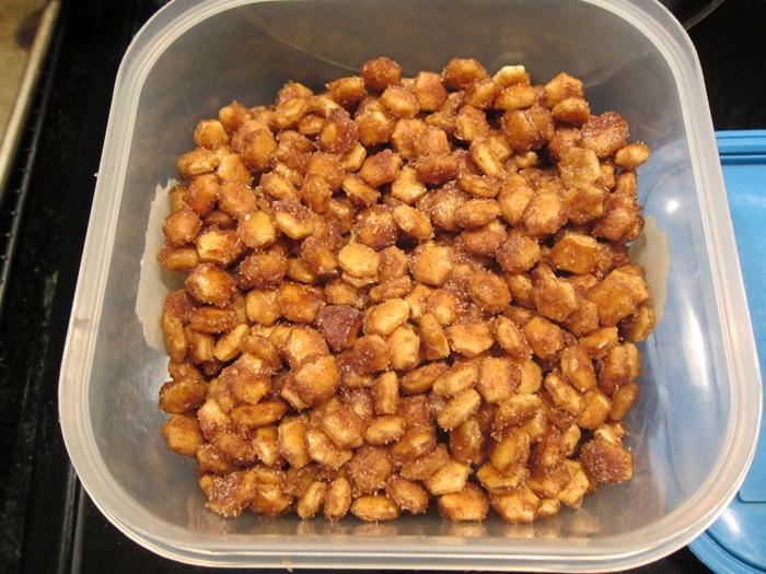 Churro Flavored Oyster Crackers sparecake