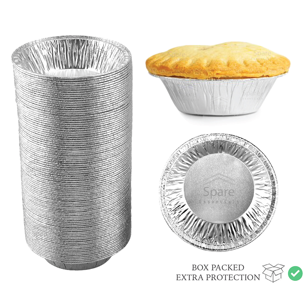 120 PACK 5’’ ALUMINUM MINI PIE PANS Spare Essentials