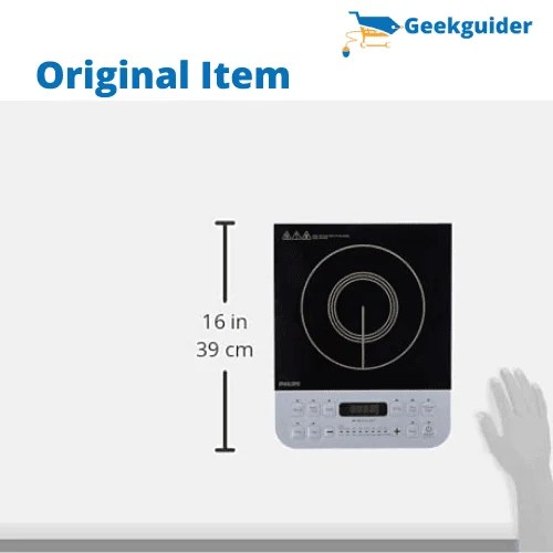 Philips Viva Collection HD4928/01 2100Watt Induction Cooktop (Black