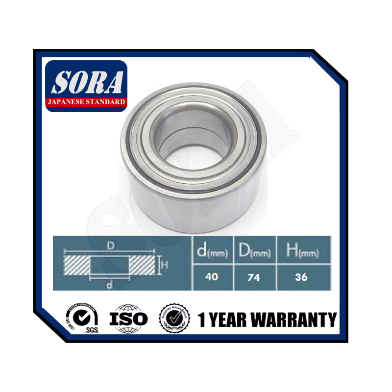 DAC407436 Wheel Bearing Nissan March 4WD/Sunny 4WD ANK11/FNB15 RR