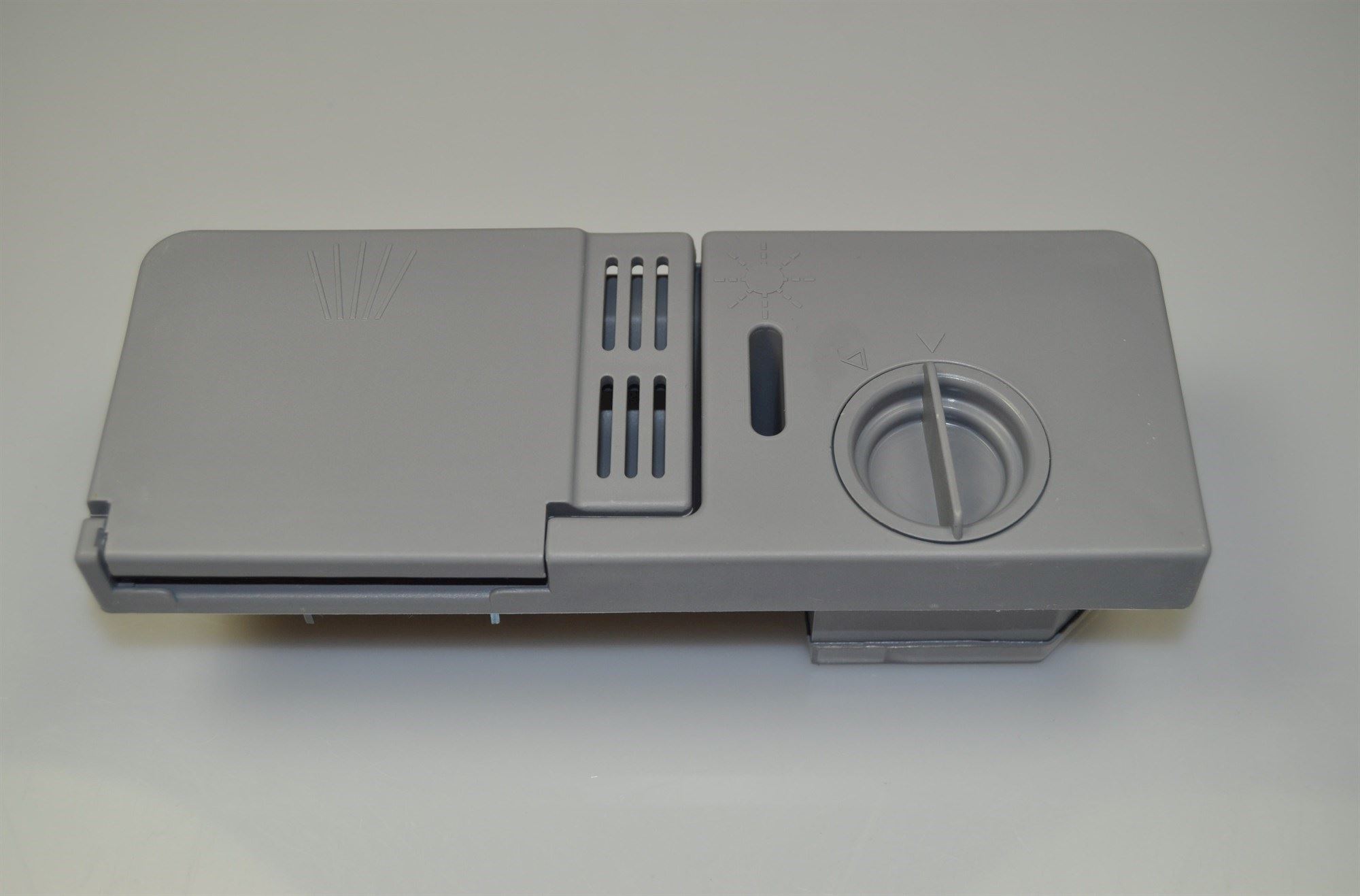 Detergent and rinse aid dispenser, Asko dishwasher