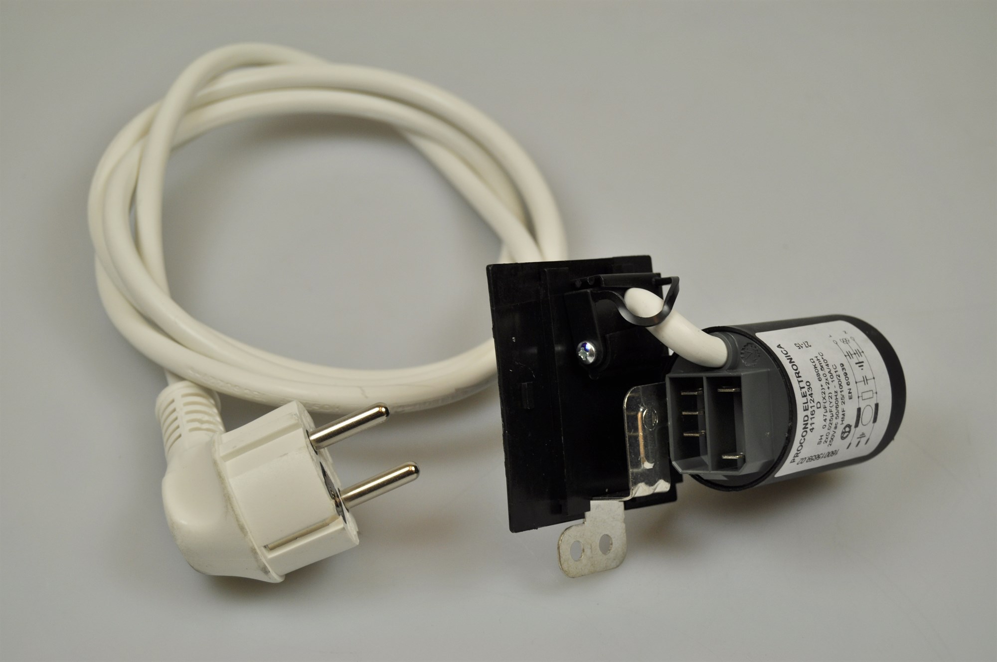 Interference capacitor, Indesit washing machine (power cable included)