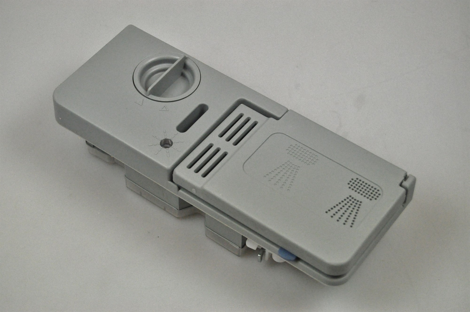 Detergent and rinse aid dispenser, Ariston dishwasher