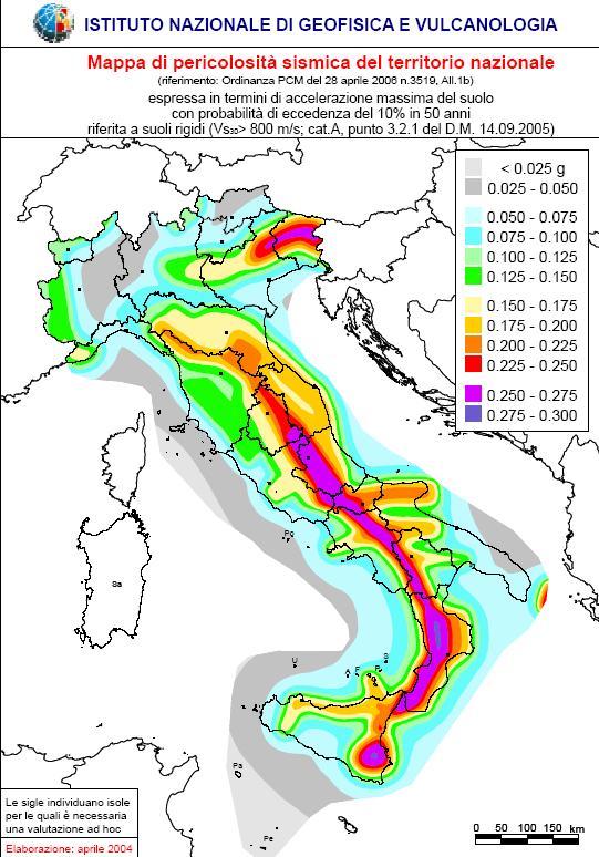 Natural disasters Italy