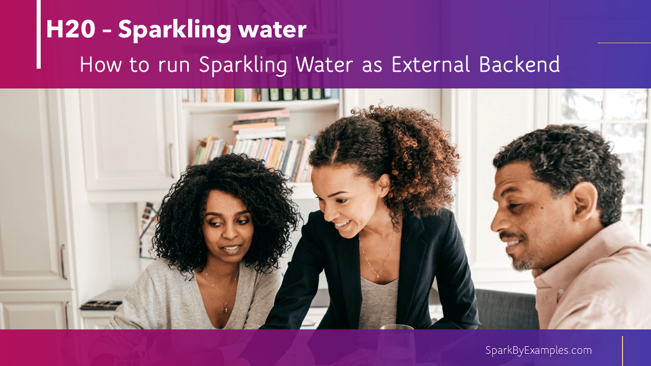 H2O Sparkling Water Archives Spark By {Examples}
