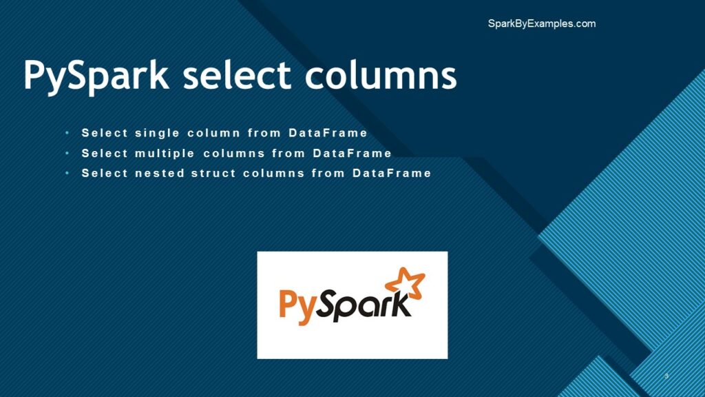 PySpark Select Columns From DataFrame Spark By {Examples}