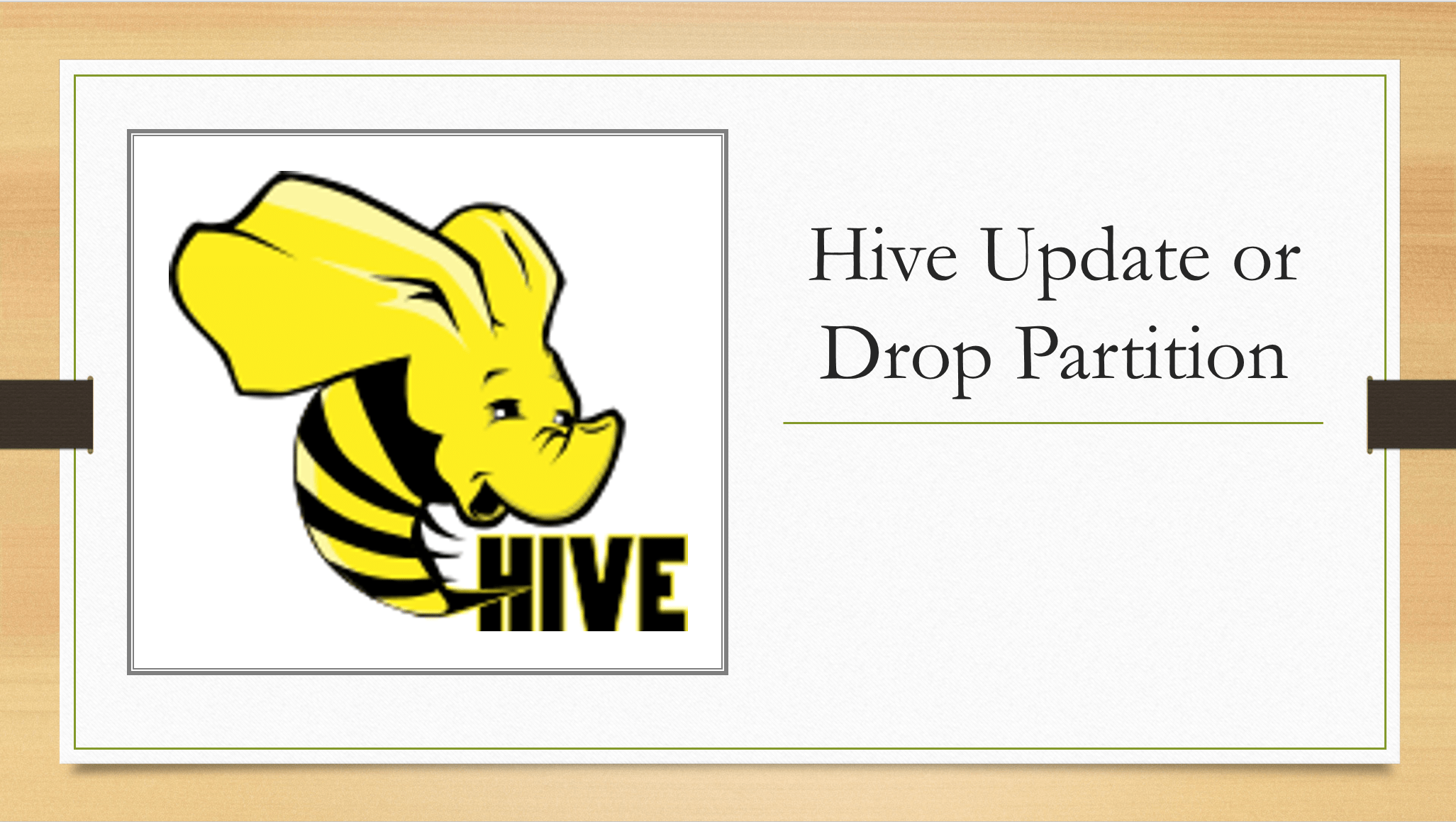 How to Update or Drop a Hive Partition? Spark by {Examples}