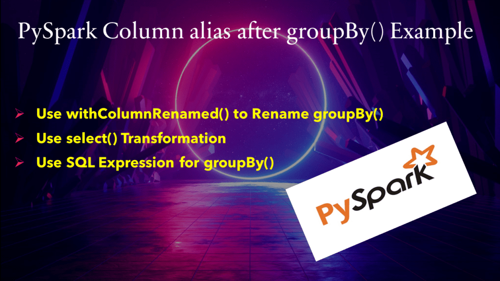 PySpark Column alias after groupBy() Example Spark By {Examples}