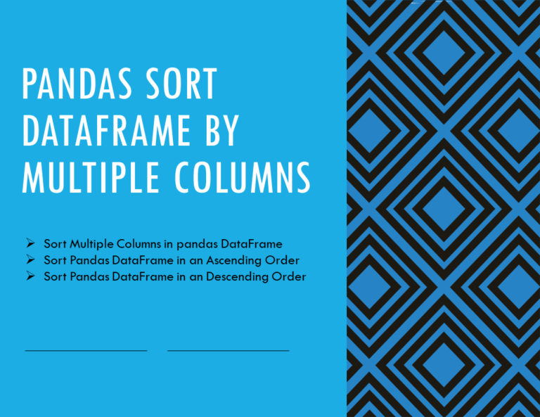 How to Sort Multiple Columns in pandas DataFrame Spark By {Examples}