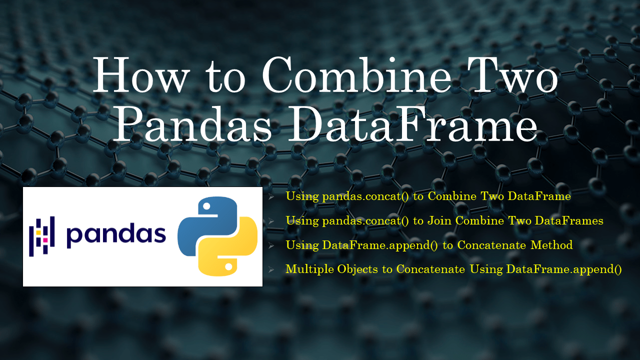 Pandas Combine Two DataFrames With Examples Spark by {Examples}