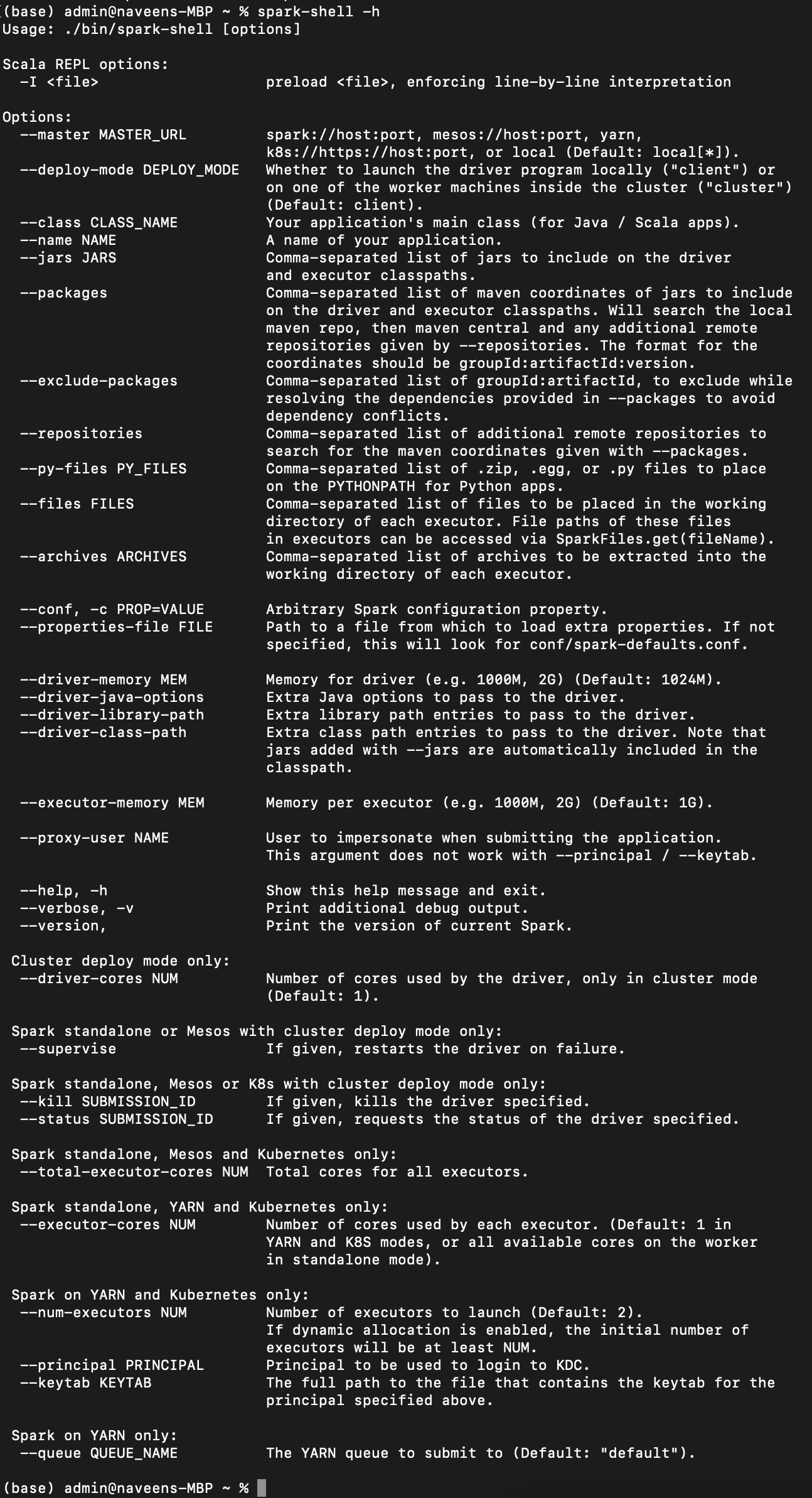 Spark Shell Command Usage with Examples Spark QAs