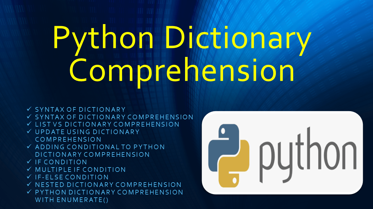 Python Dictionary Comprehension Explained Spark By {Examples}