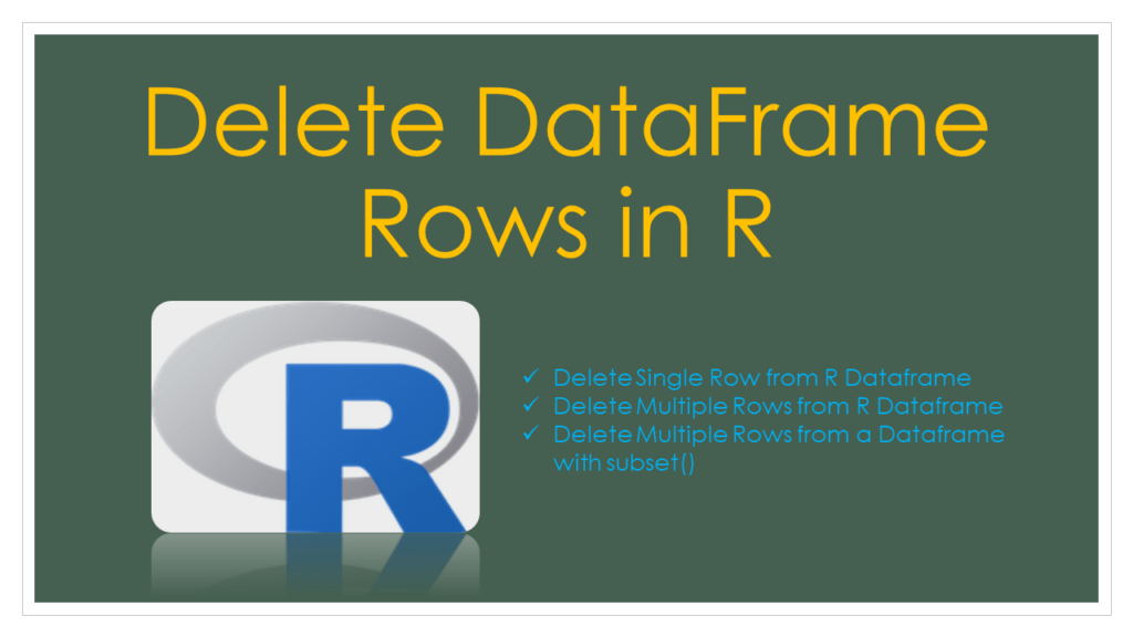 How to Delete Rows in R? Explained with Examples Spark By {Examples}