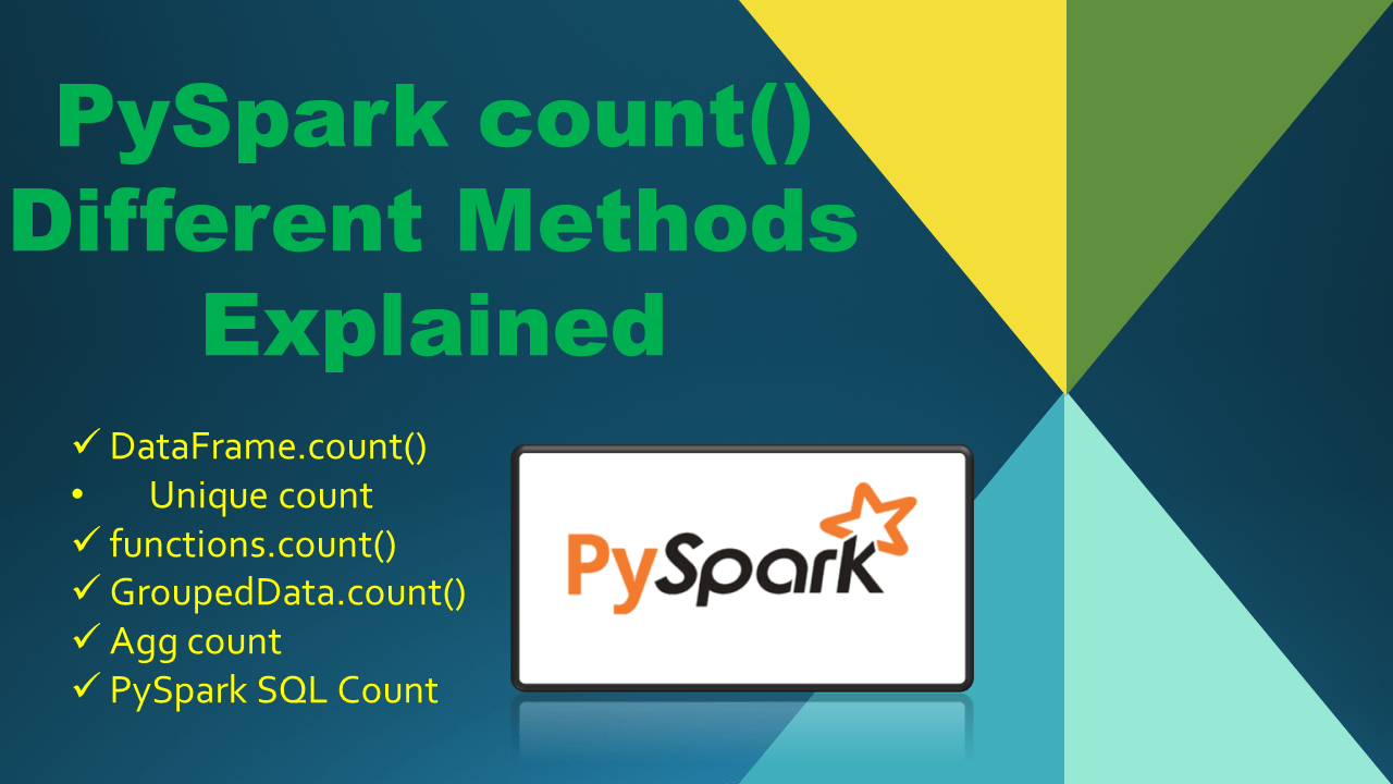 PySpark count() Different Methods Explained Spark By {Examples}
