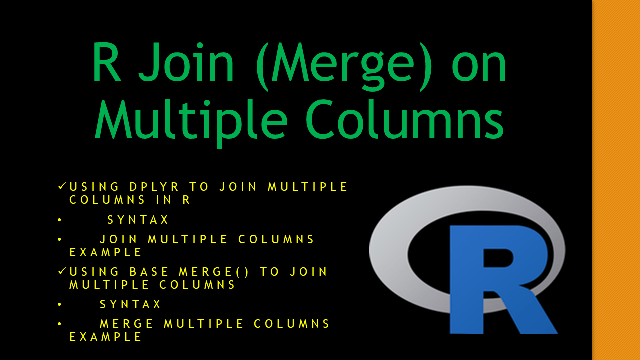 R Join (Merge) on Multiple Columns Spark By {Examples}