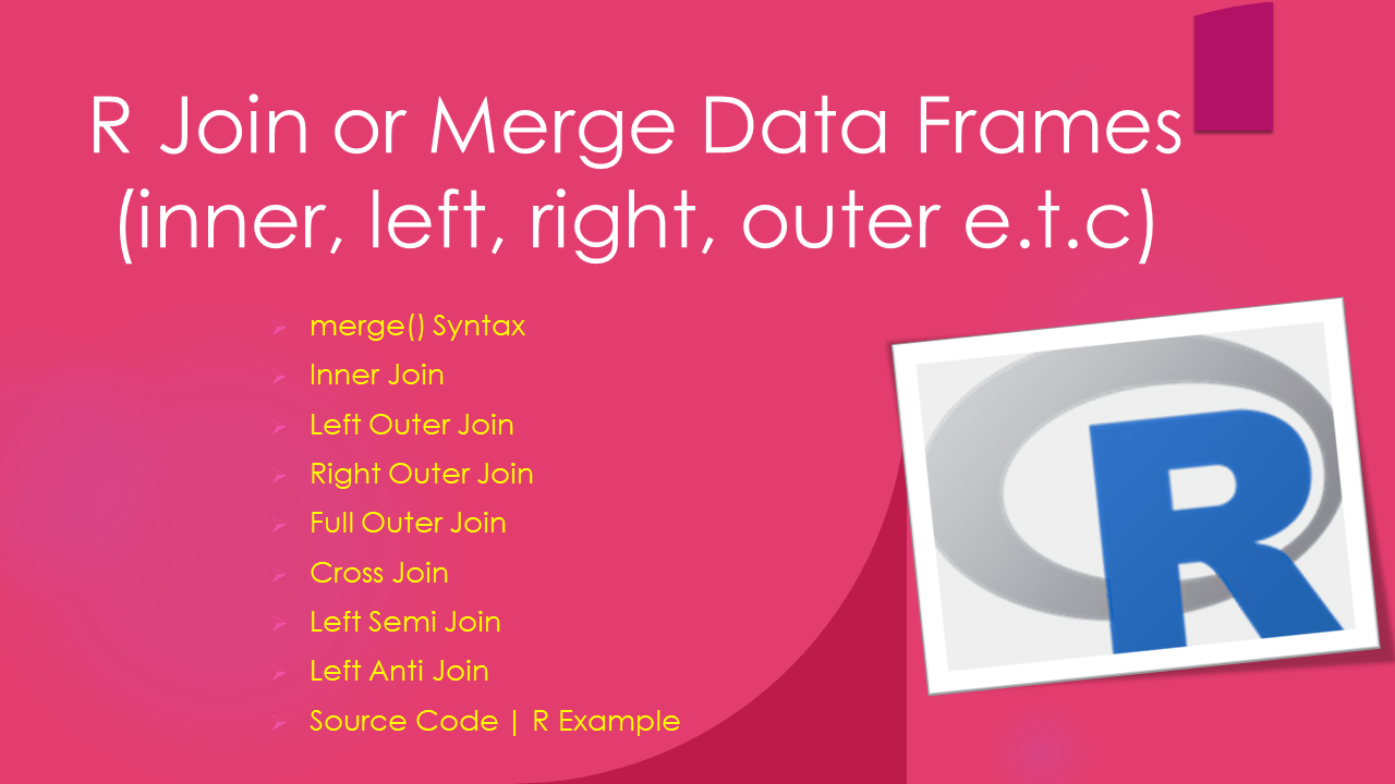 R Join or Merge Data Frames Spark By {Examples}