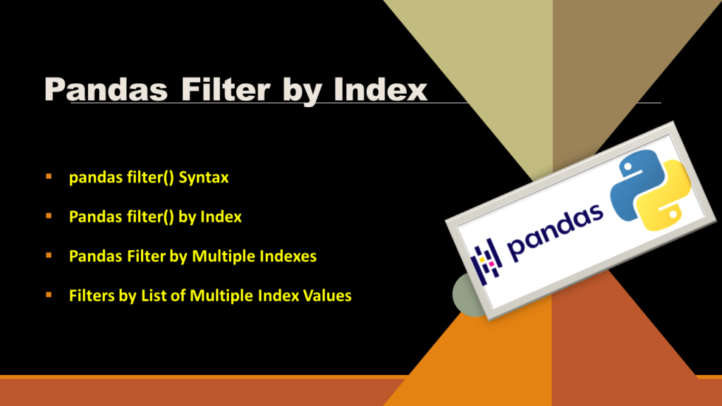 Pandas Filter by Index Spark By {Examples}
