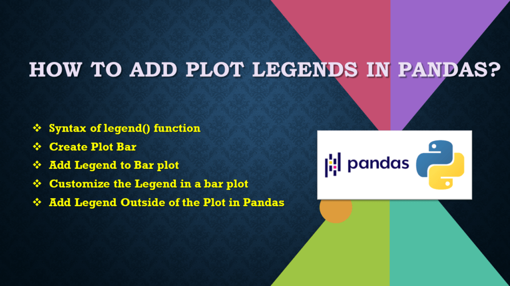 How to Add Plot Legends in Pandas? Spark By {Examples}