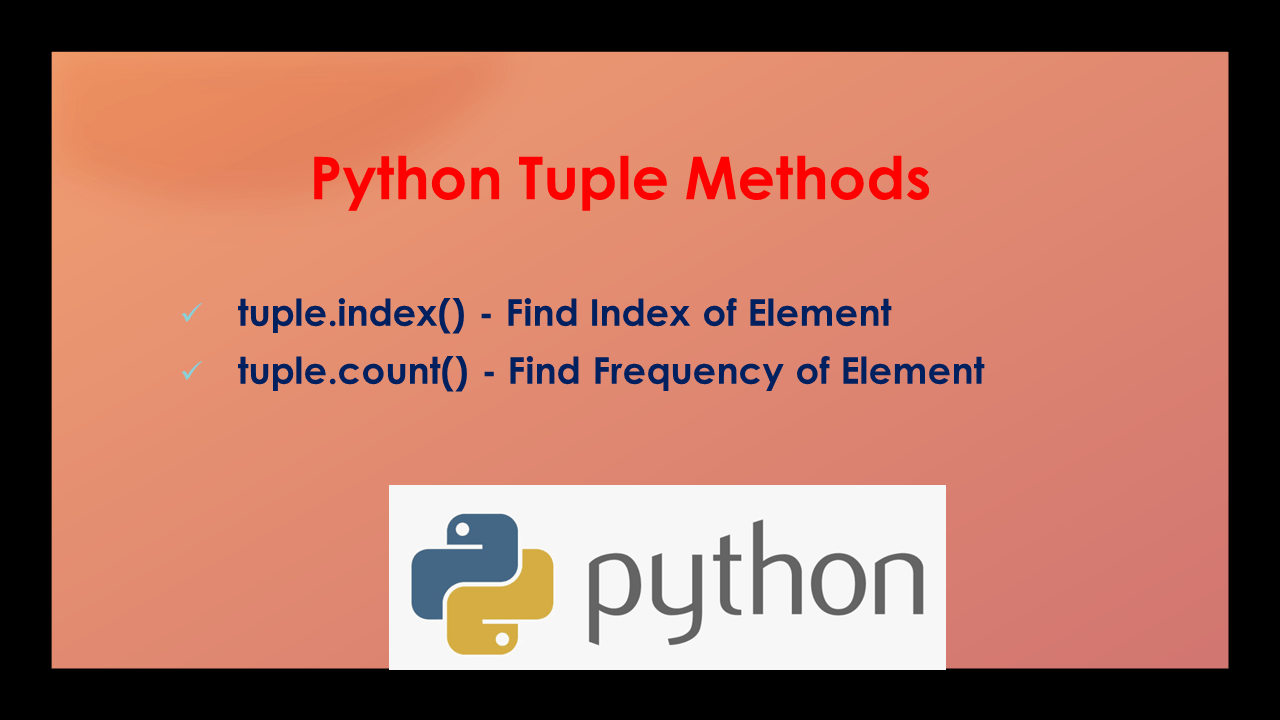 Python Tuple Methods Spark By {Examples}