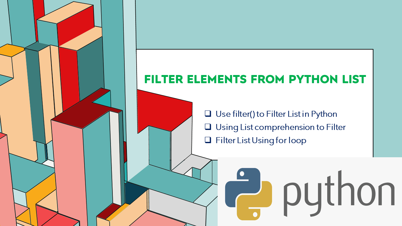Filter Elements from Python List Spark By {Examples}