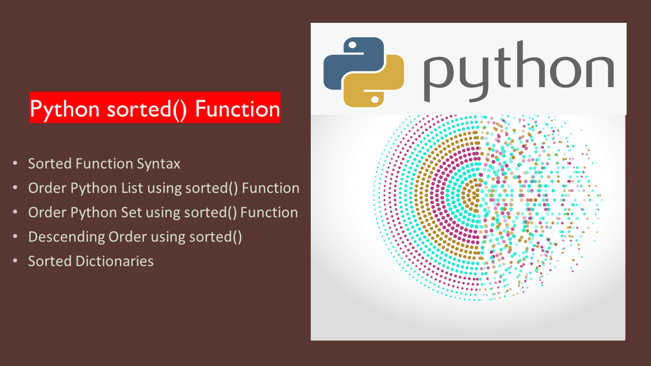 Python sorted() Function Spark By {Examples}
