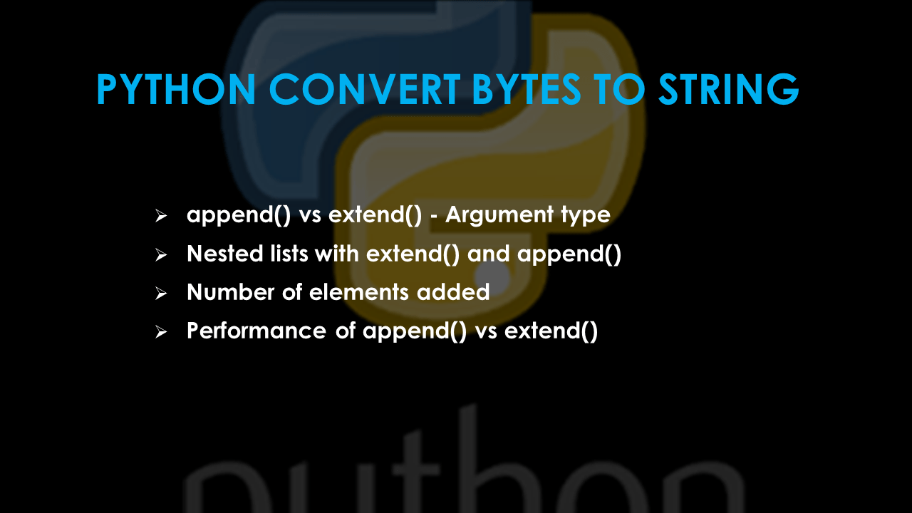 Python Difference between List append() vs extend() Spark By {Examples}