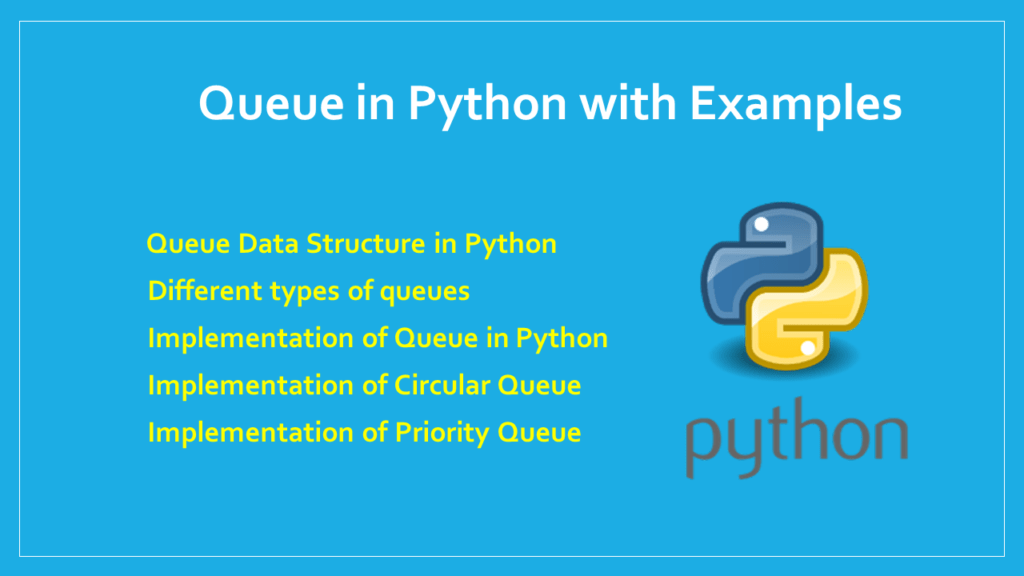 Queue in Python with Examples Spark By {Examples}