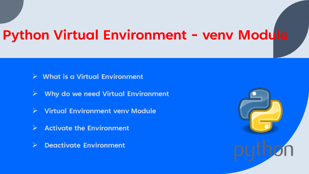 Python Virtual Environment venv Module Spark By {Examples}