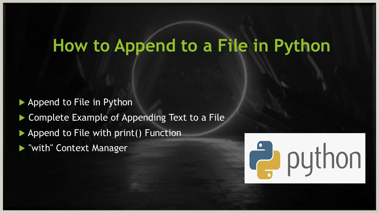 How to Append to a File in Python Spark By {Examples}
